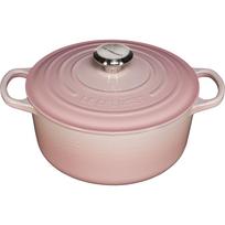 Ketaus troškintuvas Le Creuset Signature 24 cm 4.2 l, apvalus, Shell Pink