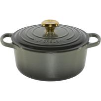 Ketaus puodas Le Creuset Signature apvalus 24 cm 4,2 l, Thyme