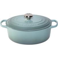 Ketaus troškintuvas Le Creuset Signature ovalus 29 cm 4.7 l Sea Salt