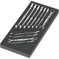 Kombinuotų terkšlinių raktų rinkinys putplasčio dėkle Wera 9730 6000 Joker Set 1, 11 d.