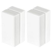 Magnetiniai užuolaidų svoriai Vėliavos apatiniai svoriai Siuvimo nereikalaujantys užuolaidų svoriai, skirti apsaugoti nuo susipynimo 4pcs balta