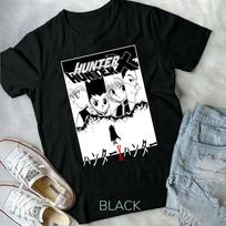 Hunter X Hunter Gon Killua hxh ANIME MANGA à manches courtes Unisexe T-Shirt 2XL white
