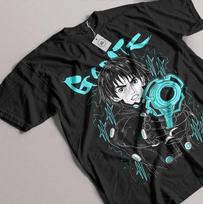 Gantz T-shirt Anime Woman T-Shirt Manga Waifu Gift Shirt Black Unisex T-Shirt XXL black