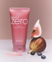 Clean It Zero Fig Berry Moisture Pack Cleanser 180g pink