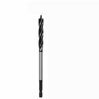 Four-slot Auger Drill Bits 4 Edges Hole Opener Saw Anti-slip Handle Twist Drill Bit  Door Lock 10mm