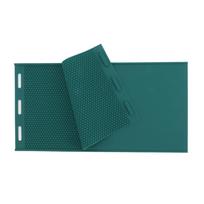 2Pcs Honeycomb Sheet DIY Beeswax Press Mold Light Weight Beehive Foundation Sheet for Bee Farm Home Factory black
