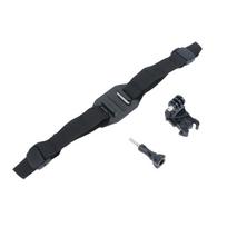 1Set Helmet Strap Mount Belt Holder For Hero 13 12 11 10 9 8 7 5 Insta360 Sjcam Akaso Osmo Action Camera Accessoriess black