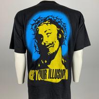 GUNS N ROSES 80's T-Shirt Vintage / Axl Rose / Use Your Illusion / Kill Your Idols 3XL blue