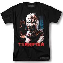 Terrifier Shirt Classic Horror Movie Vintage Graphic T-Shirt XXXL gray
