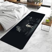 Futbolo numeris 7 C-cR77 Cristiano Ronaldo Durų kilimėlis Įėjimas Neslystantis Plaunamas Virtuvės kilimas Svetainės Koridoriaus kilimai Vonios kambarys 40cm x 60cm gray