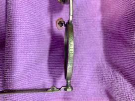 Jean Paul Gaultier 56-8171 Vintage Steampunk Sunglasses Matt Antique Silver Rare