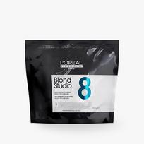 L'Oréal Blonde Studio 8 Multi-Technique Powder 500g Hair Bleach 1 pcs black