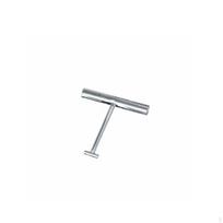 Šulinio dangčio kablys Daugiafunkcis keltuvas Atsparus rūdijimui T formos rankena Traukiklis skirtas 43cm-8mm gray