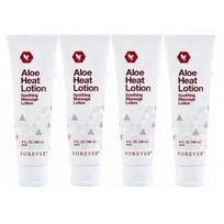 4 vnt. FOREVER Living Aloe HEAT LOSJONAS (4 x 4 oz) Raminantis masažinis losjonas