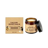 Tallow Honey Balm Face & Body Moisturizer, Grass-Fed Tallow, Manuka Honey, Calendula Extract, 60g beige