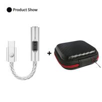 JCALLY JM6 Pro2 Ausinių stiprintuvas USB-C į 3.5mm adapterio laidas CX31993 DAC ir MAX97220 Op-Amp lustas 32bit/384kHz HiFi garsoGeras produktas JM6 Pro2