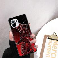Japoniško samurajaus dėklas telefonui Xiaomi 12 Mi 10T 11T 11 Pro 10 10T 11 lite 10pro 11Ultra Poco X3 Pro Poco F3 M3 Xiaomi 12 white