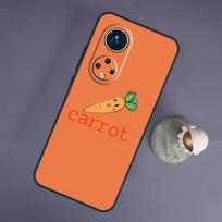 Carrot Vegetable Food For Huawei Honor Magic 5 Lite 70 50 X8 X9 a P20 P30 P40 P50 P60 Pro P Smart Nova 9 5T Case Huawei P50 Pro black