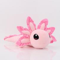 45cm Spalvingas Aksolotlio Pliušinis Žaislas Kawaii Salamandra Iškamšos Lėlės Gyvūno Pagalvė Vaikams Kalėdų Gimtadienio Dovana 45cm mėlyna
