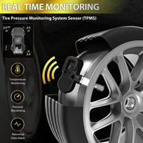 4x Tire Pressure Monitoring Sensor TPMS 42607-06030 For Toyota Camry Tacoma RAV4 gray