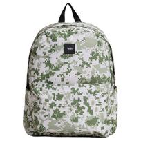 Vans Old Skool Letter Logo Polyester Backpack Unisex Backpack Camouflage VN000H4WGCY Camouflage gray