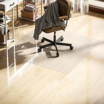 Floor Protection Mat, Non-Slip, 1.5mm Thick, 120x120cm, Transparent 120 x 120 x 1 cm