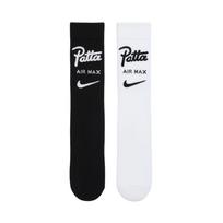 Nike x Patta Crew Socks Unisex 2 Pack HM8339-900 21-24 balta