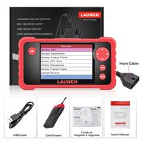 LAUNCH CRP123 V2.0 Plus Visų sistemų nuskaitymo įrankis, 3 atstatymai: tepalo servisas/droselio atstatymas/SAS atstatymas, OBD2 skaitytuvas diagnostikos įrankiai Lifetime free update