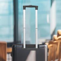 Lagamino teleskopinė rankena Kelioninis bagažas Traukiamoji rankena Atsarginė ištraukiama nešiojimo dėklui 71CMX16CMX4cm gray