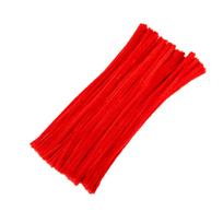 300mm X 6mm Chenille Stems Pipe Cleaner Twisting Rod School Projects DIY Crafts juoda