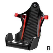 Naujas dizainas Kūrybiškas Recaro lenktyninės sėdynės telefono laikiklis Universalus ventiliacijos angos tvirtinamas Stabilus Atsparus smūgiams Automobilio navigacijos laikiklis Apdaila sidabras