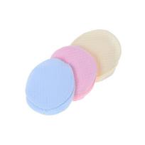 6Pcs Reusable Washable Soft Cotton Absorbent Mom Mother Baby Breast Feeding Nursing Pads Bra Inserts Supplies Random color pink
