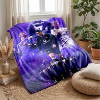 Cristiano Ronaldo Theme blanket Soft Flannel Blanket Plush Throw Blanket Cozy Sofa Bed Blanket for Home Decor 75x90cm