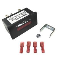 36V , 48V , 60V Golf Cart Battery Meter Gauge for Yamaha EZGO Club Car Golf Cart Accessories 36V black