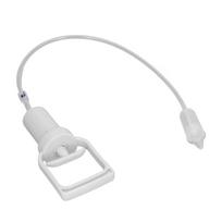 Nose Nasal Aspirator Portable Hand Puller Negative Pressure Manual Infant Nose Cleaner Aspirator for Baby White white