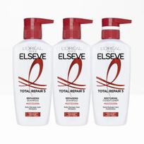 [3-Piece Set] Total Repair 5 Shampoo, Conditioner Conditioner 3 pcs brown