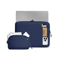 Tomtoc - Defender-A13 nešiojamojo kompiuterio dėklų rinkinys 16 colių MacBook Pro - MacBook dėklas tamsiai pilkos spalvos