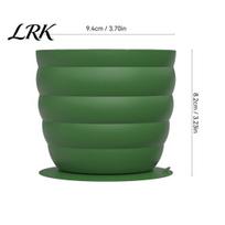 Food Grade Silicone Bowl Dog Lick Bowl, Slow Feeder with Suction Cup, Anti Choking Pet Non-Slip for Large Small Dogs Healthy Digestion Anxiety Relief S žalia