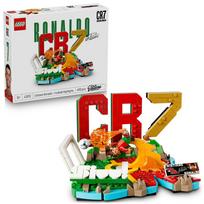 LEGO Edition Cristiano Ronaldo Goal Moment 43012 Toy Boys Girls Toys Birthday Present Blocks 10 Years Old 11 12 Elementary School Sports Soccer 490 red