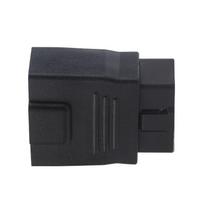 16Pin OBD2 Plug Adapter Male to Female ABS Plastic Code Reader Fault Check OBD Connector black