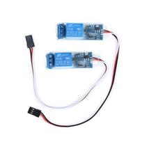 1/2Pcs Pwm Electronic Relay Switch For Rc Airplane Diy Model Lights Controller Universal K1 Power On-Off Switchestches 2Pcs