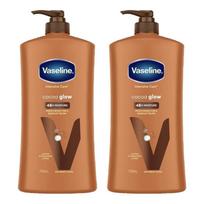 Vaseline Intensive Cocoa Glow Body Lotion 750ml 2 pcs brown