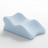 Knee Pillow Feet Memory Foam Pillow,Leg Support Cushion,for Office Indoor blue_without pillow white