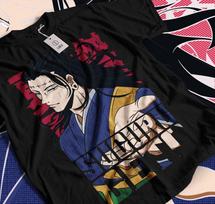 Suguru Geto t-shirt jujutsu kaisen anime best manga JJK black shirt 009 L black