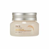 The Face Shop Rice & Ceramide Moisturizing Cream 50 ml gray