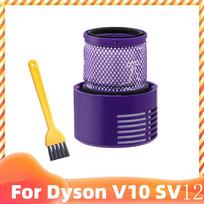 Dyson V10 SV12 Cyclone Animal Absolute Total dulkių siurbliui Plaunamas Hepa filtras Oro blokas Valytuvo atsarginės dalys Priedų rinkinys blue