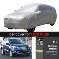 Lauko automobilio uždangalas Ford Kuga 2008-2021 visureigiui Anti UV Apsauga nuo saulės, lietaus, sniego, rūko Dulkių nepraleidžiantis black