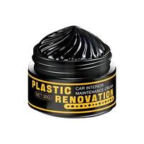 100g Restorer Interior With Sponge Scratch Repair Wax For Vehicle Scratch Repair Paste Car Interior Leather Recoloring Balm P9M2 black