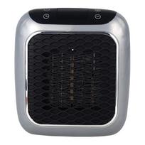 800W Mini Heater PTC Ceramic Fast Heating Bathroom Heater with Remote Control, Wall Mounted Electric Heater for Indoor Use EU Plug white