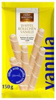 Feiny Biscuits Wafer Rolls with Vanilla Filling 150 g